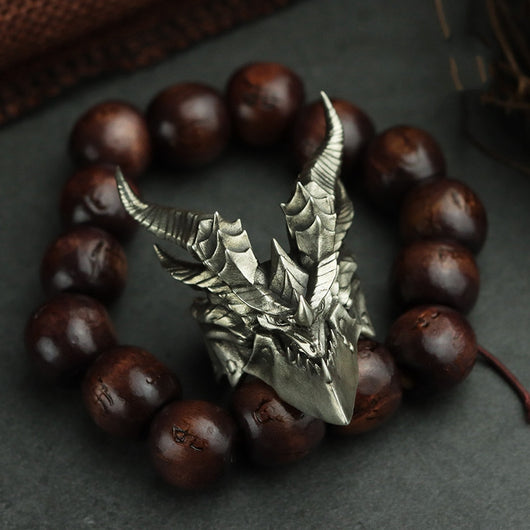Anillos de Plata Esterlina 925 con Acabado Vintage para Hombre y Mujer - Image 9