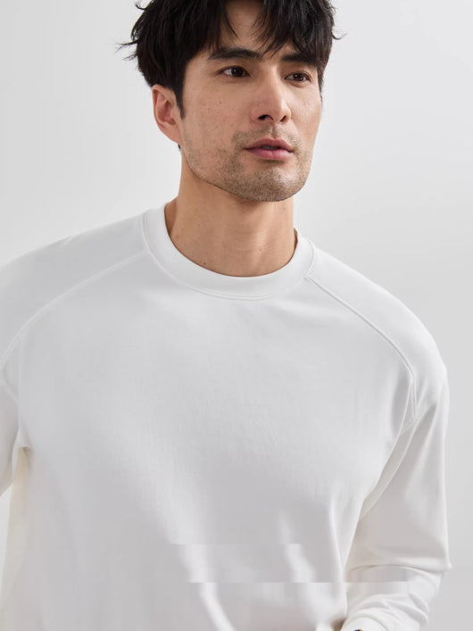 Camiseta Raglan Manga Larga Estilo Americano Colores Sólidos - Image 6