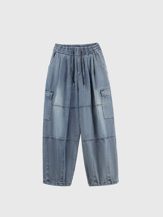 Jeans de Trabajo Holgados Efecto Desgastado - Image 6