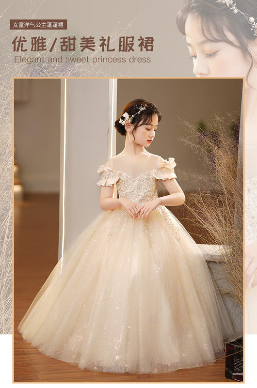 Vestido Princesa de Tul Elástico para Niñas - Image 21