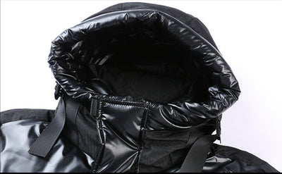 Chaqueta de Plumas Acolchada con Capucha para Hombre - Image 11