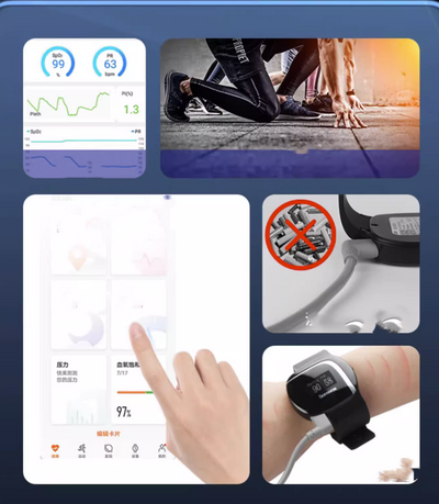 Reloj Pulsera Oxímetro Inteligente con Monitor de Frecuencia Cardíaca y Sueño - Image 3