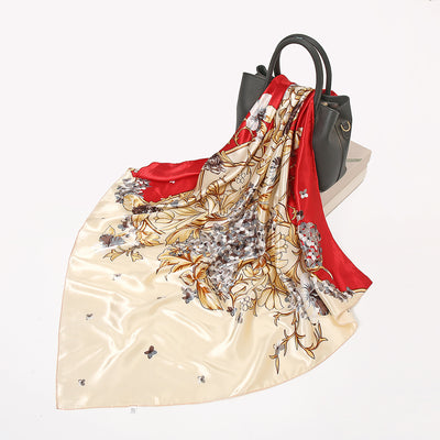 Pañuelo Elegante de Azafata - Accesorio Profesional Decorado - Image 10