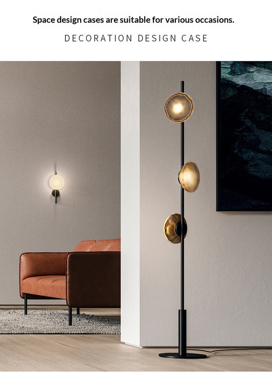 Lámpara de Piso Minimalista para Sala y Dormitorio - Image 9