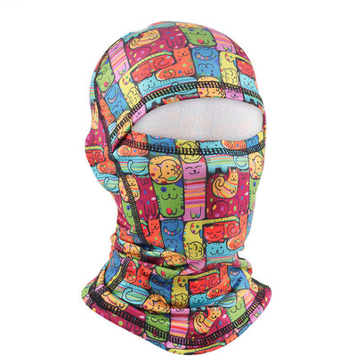 Conjunto de Protección Facial para Esquí Infantil con Babero de Ciclismo - Image 6
