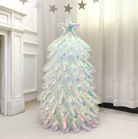Arreglo de Globos Navideños de Aluminio Premium