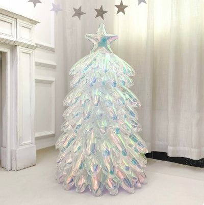 Arreglo de Globos Navideños de Aluminio Premium