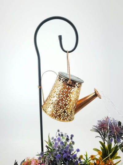 Lámpara Solar Decorativa con Diseño de Tetera para Jardín y Patio - Image 12