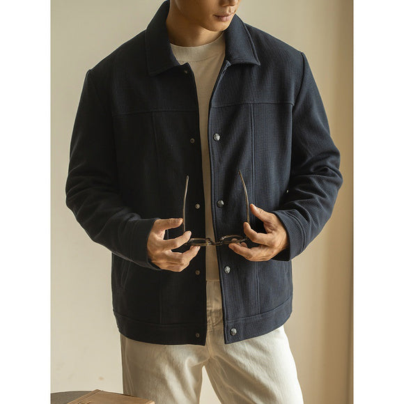 Abrigo Ejecutivo de Textura Americana para Hombre