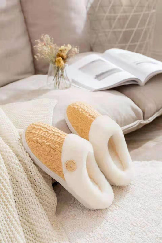 Pantuflas de Algodón y Lana - Zapatillas de Confinamiento Estilo Europeo - Image 11