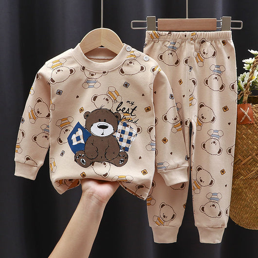 Conjunto de Ropa Interior Infantil Algodón Primavera Otoño - Image 27