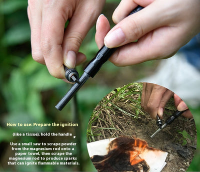 Pedernal de Magnesio Portátil para Emergencias y Camping - Image 16
