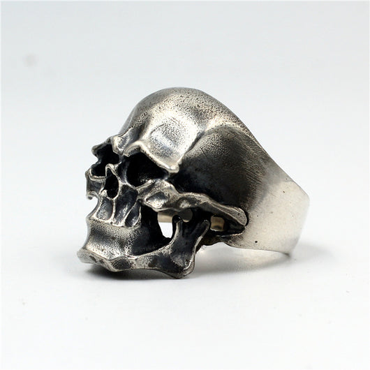 Anillo de Plata Esterlina 925 Grueso Punk Retro para Hombre - Image 3