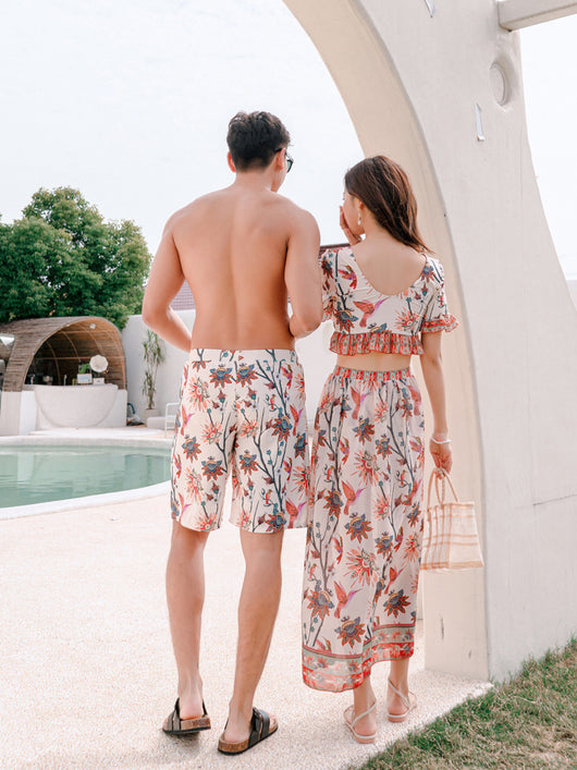 Traje de Baño de Tres Piezas Estilo Coreano con Diseño Dividido - Image 3