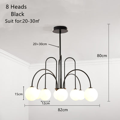 Lámpara Nórdica de Salón Moderno - Diseño Minimalista - Image 11