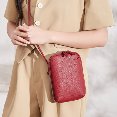 Bolso Bandolera Vertical para Mujer - Diseño Minimalista y Versátil - Image 4