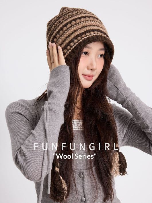 Gorro Tejido Retro para Mujer - Calidez en Lana Premium - Image 19