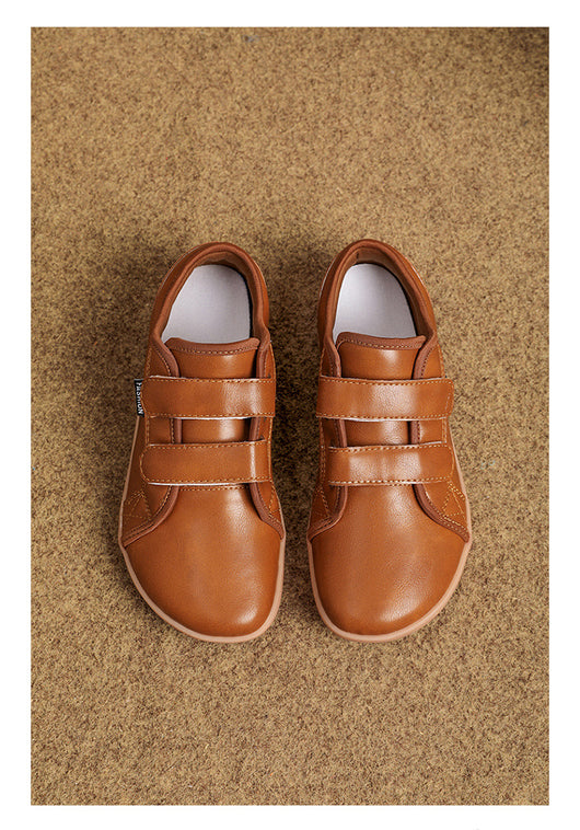 Zapatos Casuales de Cuero Ancho con Velcro para Hombre y Mujer Talla Grande - Image 30