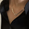 Collar Doble Aro Espina de Serpiente