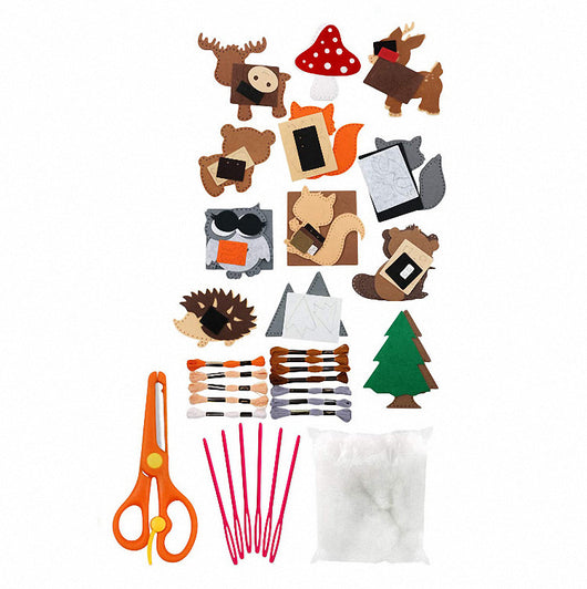 Kit de Costura Educativa para Niños - Mascotas en Fieltro DIY - Image 15
