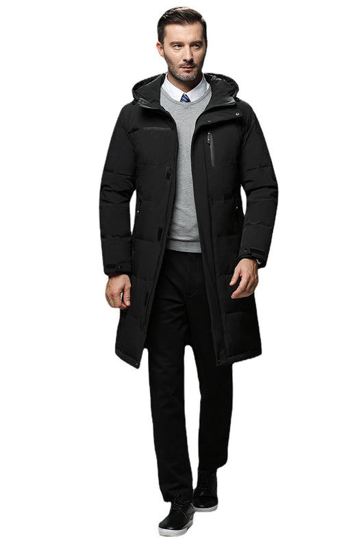 Abrigo de Plumón para Hombre Largo Invierno Premium - Image 3