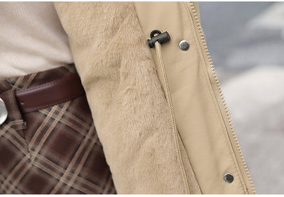 Chaqueta Acolchada Térmica para Mujer con Forro Polar - Image 36
