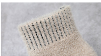Tacón Stiletto Fino con Punta Redondeada y Forro Peluche - Image 7