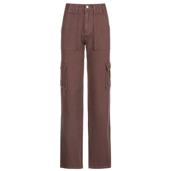 Pantalón Cargo Oversize Harajuku de Moda Urbana para Mujer