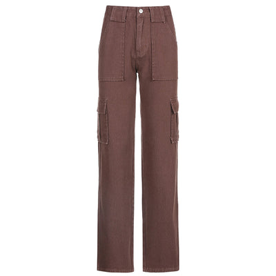 Pantalón Cargo Oversize Harajuku de Moda Urbana para Mujer