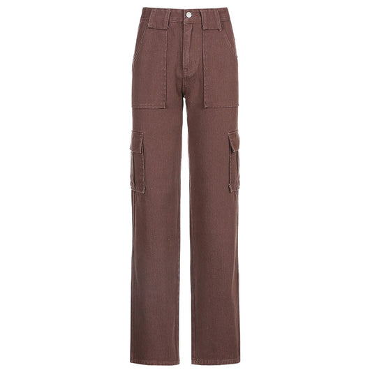 Pantalón Cargo Oversize Harajuku de Moda Urbana para Mujer