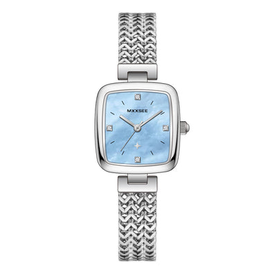 Reloj Cuadrado Retro Vintage para Mujer con Diseño Estrellado - Image 9