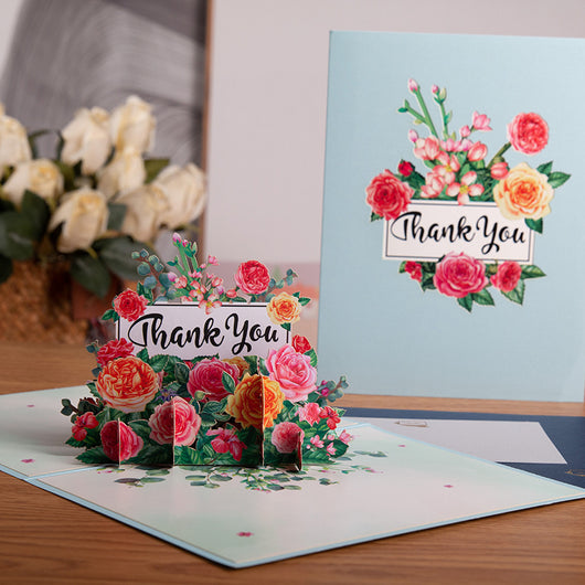 Tarjeta de Felicitación Tridimensional Artesanal con Relieve - Image 27