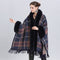 Cardigan Tejido Tipo Capa - Abrigo Versátil y Acogedor