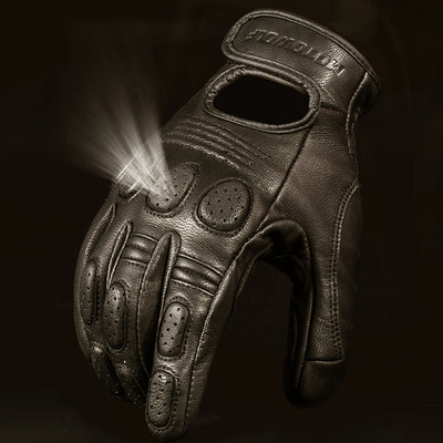 Guantes de Cuero para Motociclismo Off-Road con Protección Reforzada - Image 19