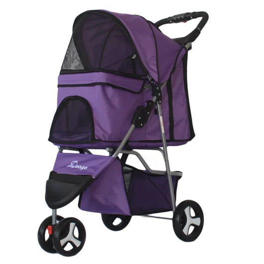 Carrito Plegable para Mascotas - Cómodo y Portátil para Perros y Gatos - Image 11