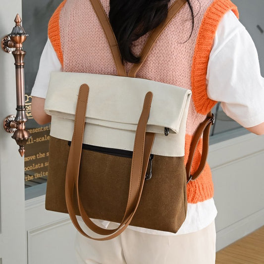 Bolso Retro Canvas Versátil para Mujer