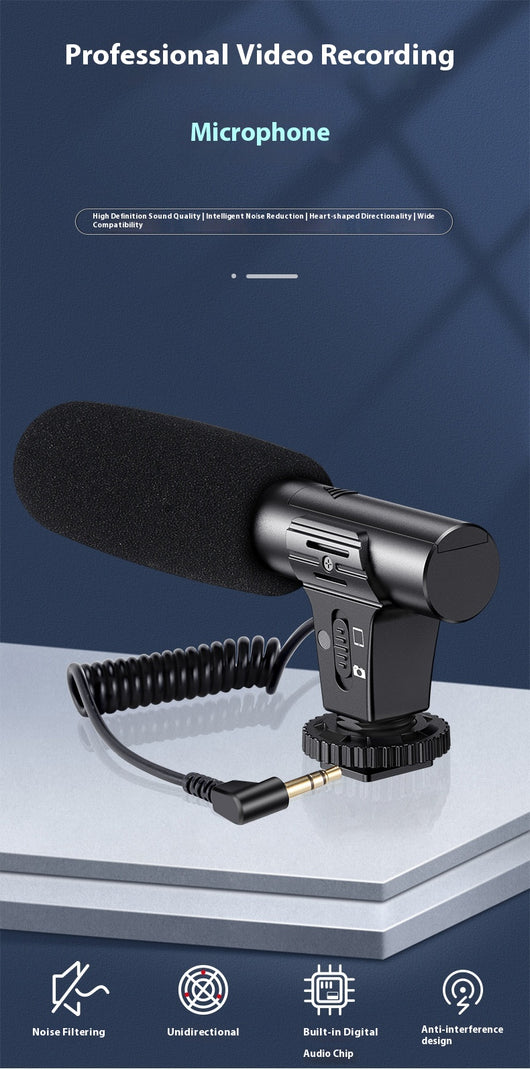 Micrófono Profesional para Grabación de Video en Móvil - Image 8