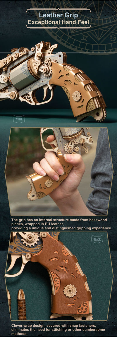Pistola Descompresiva Mecánica de 5 Disparos para Niños y Adolescentes - Image 17