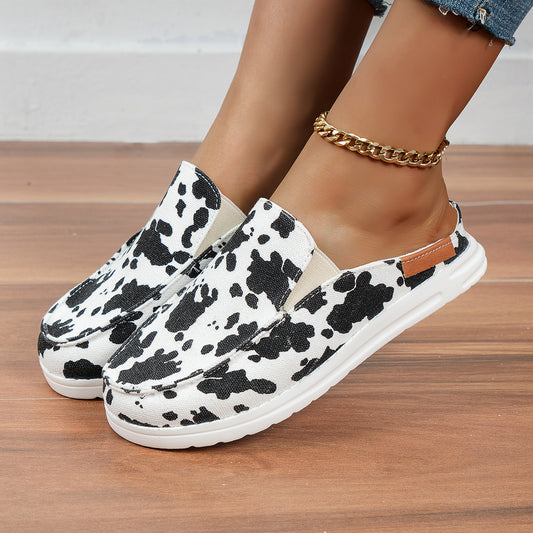 Zapatos Slip-on con Estampado de Leopardo y Soporte Moderado para Mujer - Image 2