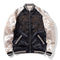 Chaqueta Beisbolera Reversible con Bordados - Estilo Casual Resistente