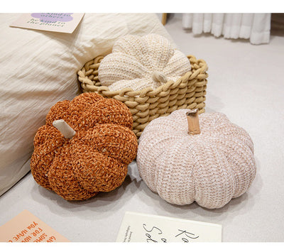 Almohada Decorativa Sofá Pequeña con Diseño de Calabaza para Sala - Image 12