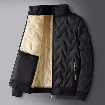 Abrigo de Invierno para Papá con Forro Polar y Relleno de Algodón - Image 4