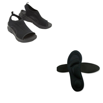Sandalias Plataforma Tejidas Volantes Talla Grande - Comodidad de Verano - Image 7