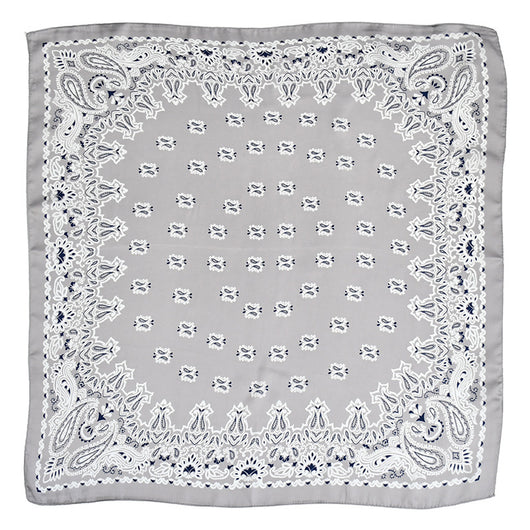 Pañuelo Profesional Estampado Paisley 70cm para Mujer - Image 19