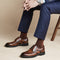 Zapatos de Cuero Grabado Oxford para Hombre - Calzado Formal Ejecutivo