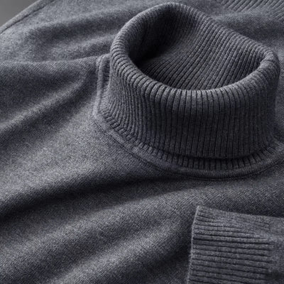 Suéter Cuello Alto Cálido y Suave para Hombre - Image 6