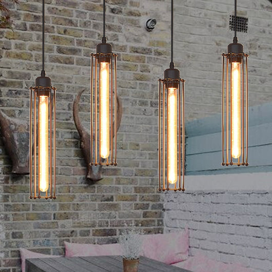 Lámpara de Techo Industrial Retro de Tres Brazos - Decoración Personalizada para Comercios - Image 7