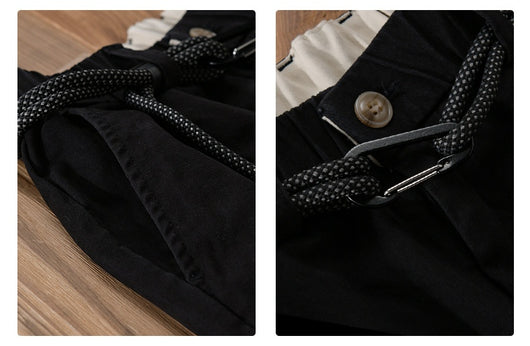 Pantalones Overol Japoneses Holgados para Hombre - Image 26