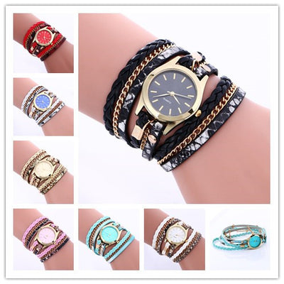 Reloj Pulsera Mujer Multifunción con Esfera Ondulada y Movimiento de Cuarzo - Image 5