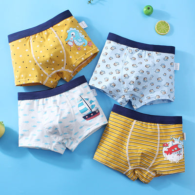 Pack de Boxers Infantiles de Algodón con Diseños Animados - Image 24